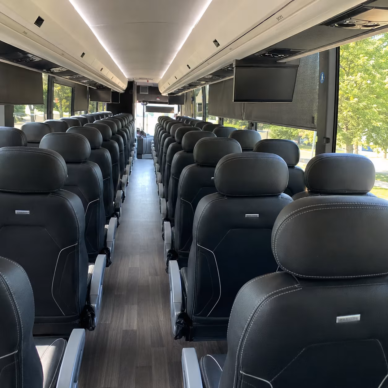 employee commuter shuttles between mount laurel office parks and regional transit hubs