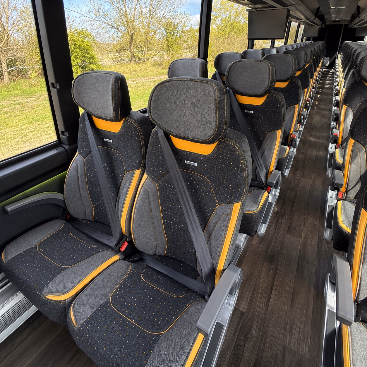 new brunswick charter bus interior gallery