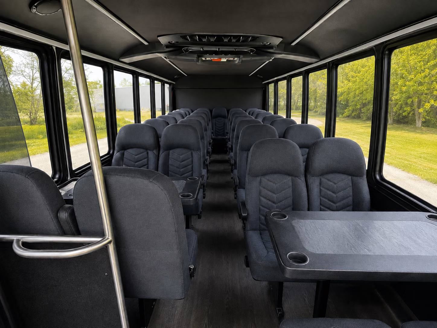 new brunswick conference shuttles and corporate bus rentals in new brunswick
