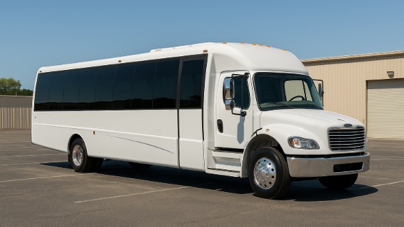 Exterior of Charter Bus Company Allentown's 30 Passenger Minibus in Allentown